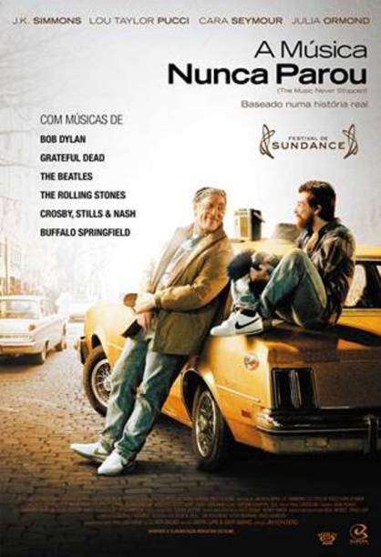 A Música Nunca Parou: pôster do filme