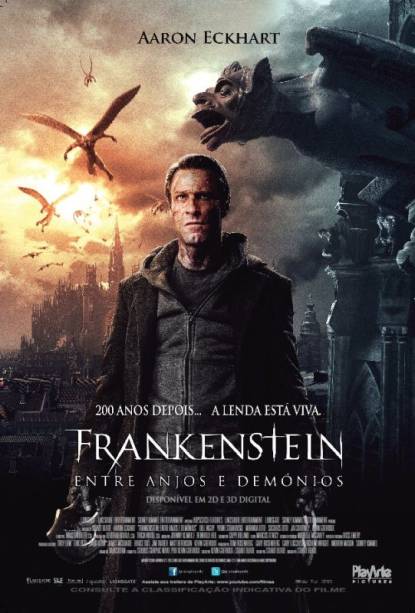 Frankenstein - Entre Anjos e Demônios: pôster do filme Frankenstein - Entre Anjos e Demônios: pôster do filme