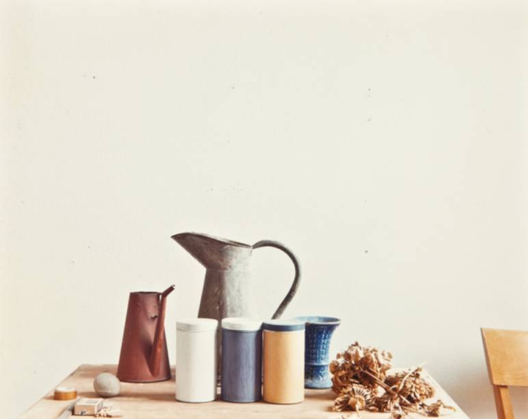 	Estúdio de Giorgio Morandi (1989-1990), foto de Luigi Ghirri