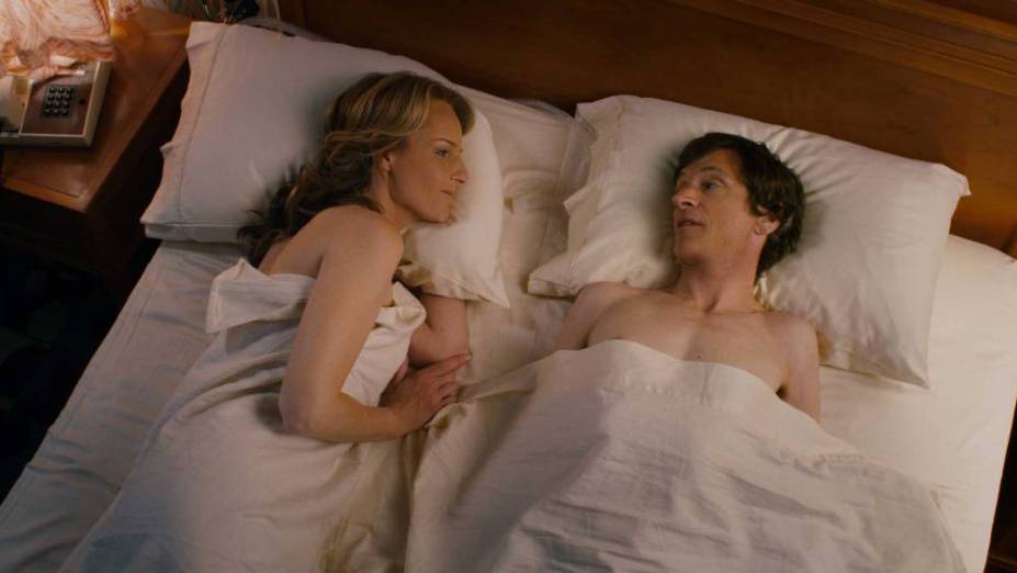 Helen Hunt e John Hawkes: casal improvável de As Sessões Helen Hunt e John Hawkes: casal improvável de As Sessões