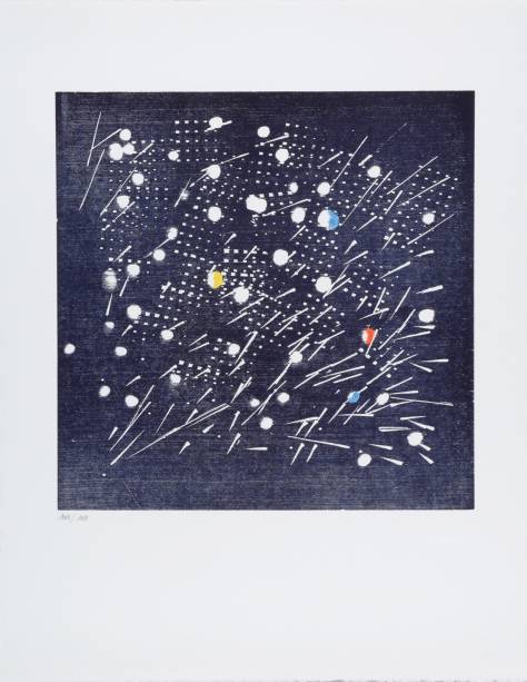 H 1973-6, xilografia e estêncil (1973) H 1973-6, xilografia e estêncil (1973)