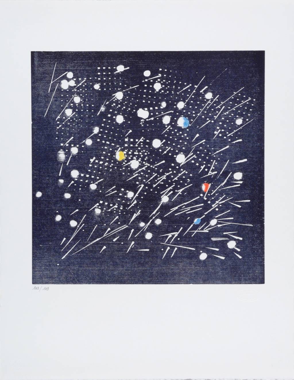 H 1973-6, xilografia e estêncil (1973) H 1973-6, xilografia e estêncil (1973)