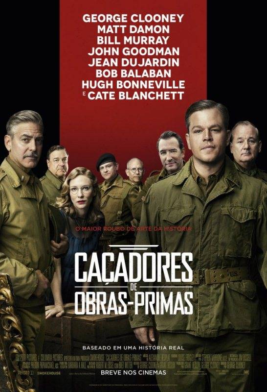 Caçadores de Obras-Primas: pôster do filme Caçadores de Obras-Primas: pôster do filme