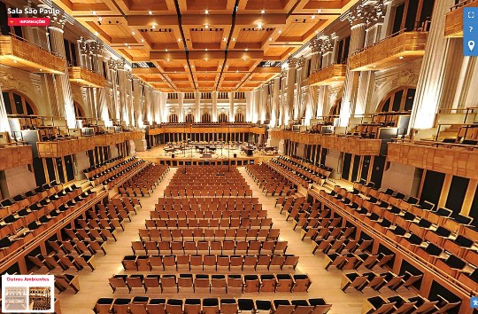 A Sala São Paulo: considerada o melhor espaço para concertos na América Latina A Sala São Paulo: considerada o melhor espaço para concertos na América Latina