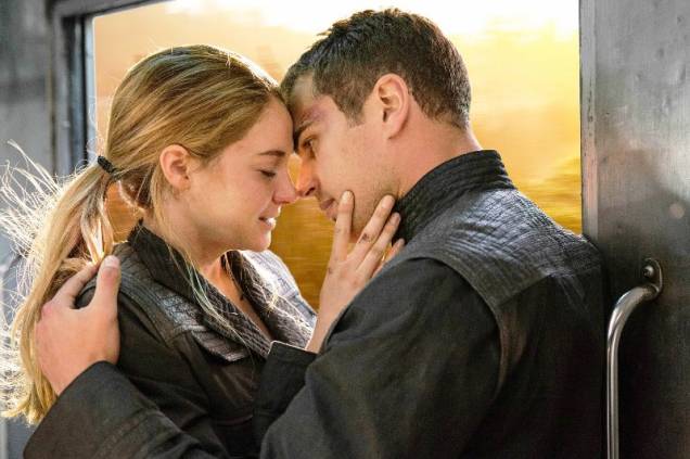 Divergente: Shailene Woodley e Theo James Divergente: Shailene Woodley e Theo James