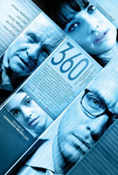 360: pôster do filme de Fernando Meirelles 360: pôster do filme de Fernando Meirelles