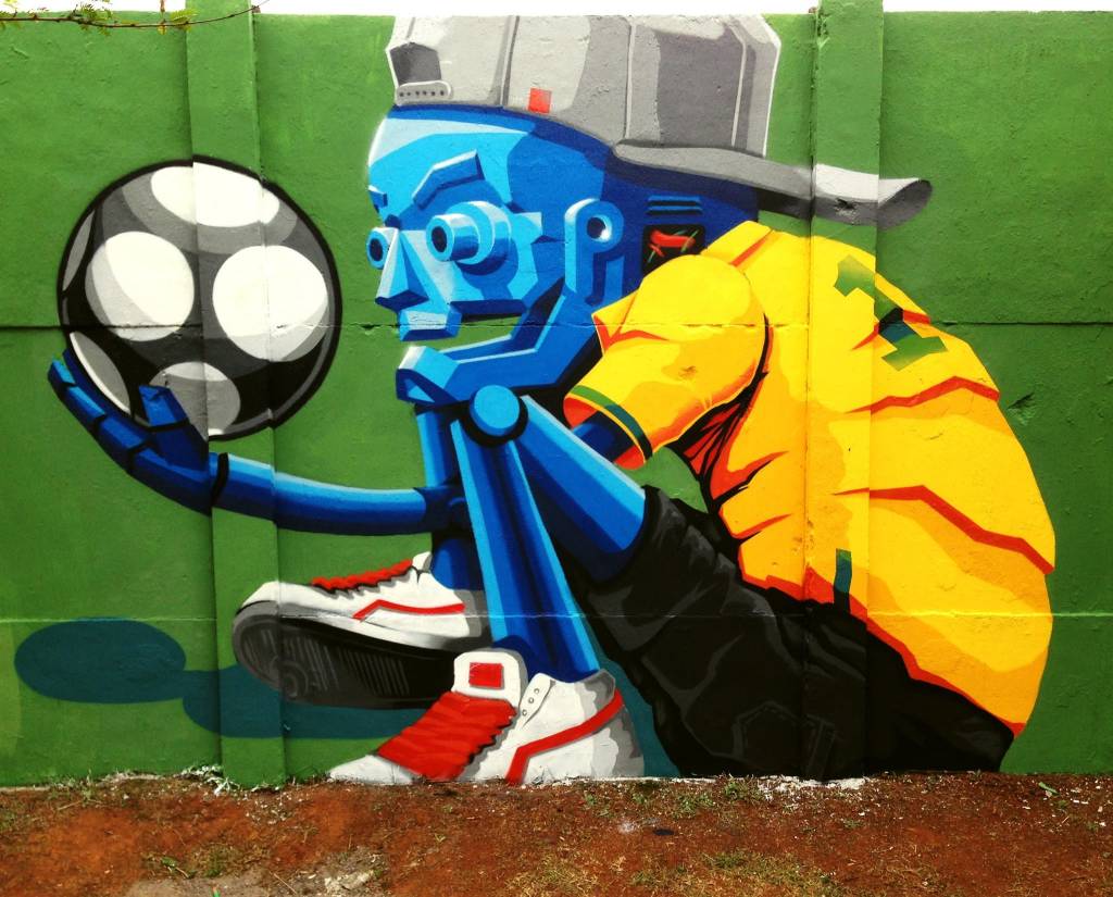 Projeto disponibiliza 4 quilômetros de muros para pintura de Graffittis na Radial Leste