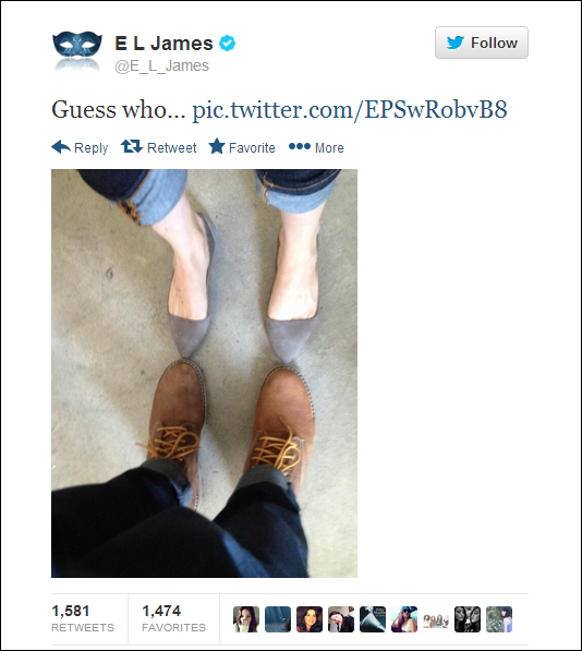 Cinquenta Tons de Cinza: filmagens são adiadas e escritora posta fotos no Twitter