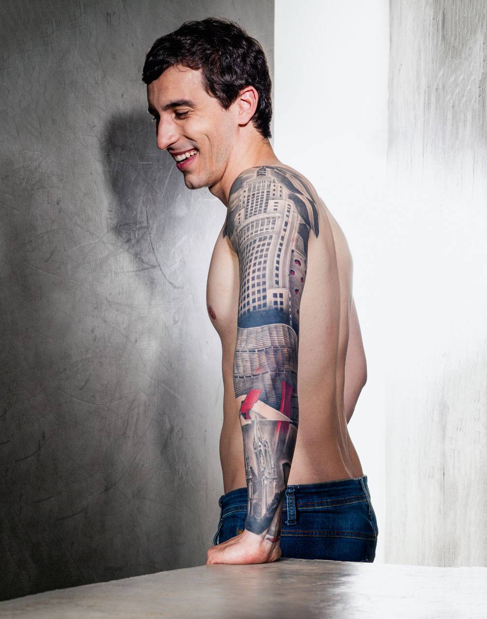 Paulistanos que tatuaram o amor pela cidade
