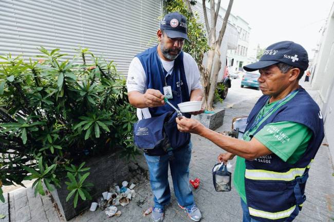 Agentes no combate à dengue