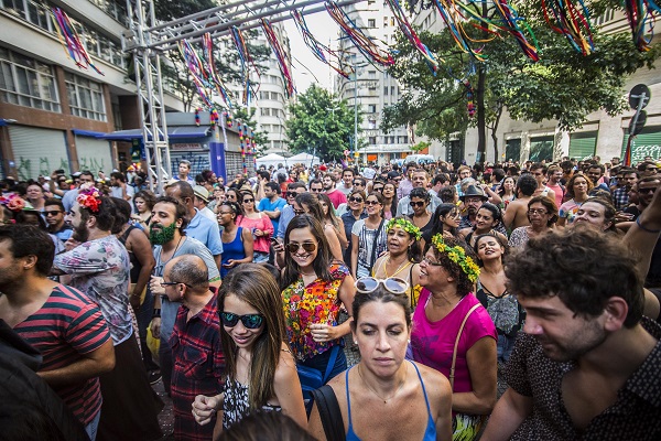 Repique Fetival de Marchinhas no centro de São Paulo