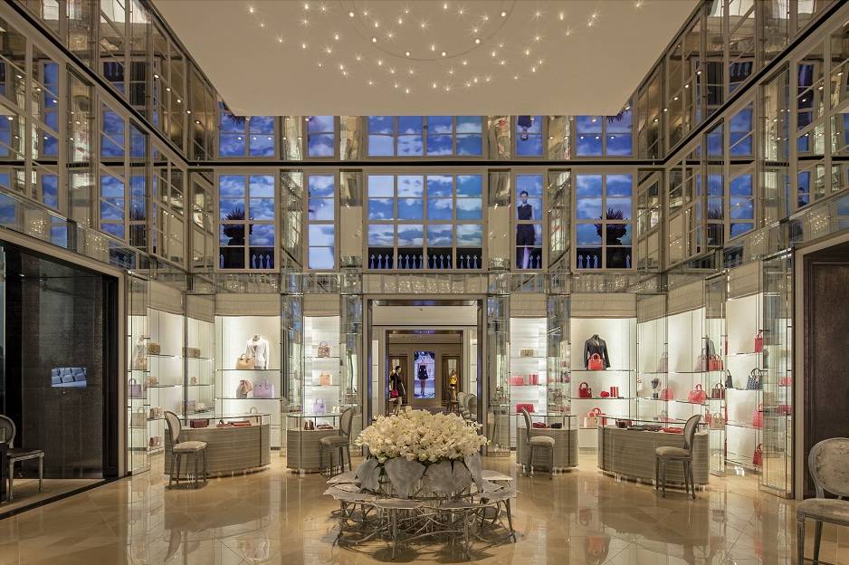 Interior da loja Dior do Shopping Cidade Jardim Interior da loja Dior do Shopping Cidade Jardim