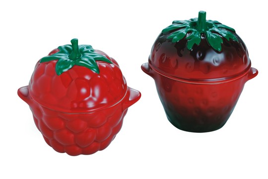 Caçarolinhas em forma de fruta, no Artmix, Rua Oscar Freire n° 261 - Jardim Paulista Caçarolinhas em forma de fruta, no Artmix, Rua Oscar Freire n° 261 - Jardim Paulista