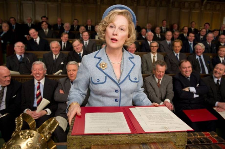 A Dama de Ferro: Meryl Streep interpreta a ex-primeira-ministra britânica Margaret Thatcher A Dama de Ferro: Meryl Streep interpreta a ex-primeira-ministra britânica Margaret Thatcher