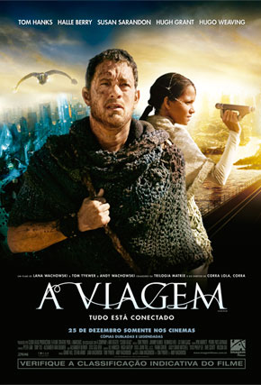 Os atores Tom Hanks e Halle Berry: vários personagens em séculos distintos no drama A Viagem Os atores Tom Hanks e Halle Berry: vários personagens em séculos distintos no drama A Viagem