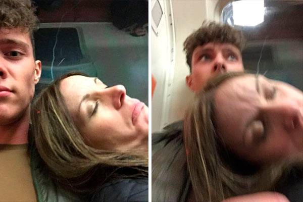 Jovem flagra cochilo de mulher durante viagem de metrô e selfie divertida faz sucesso na internet