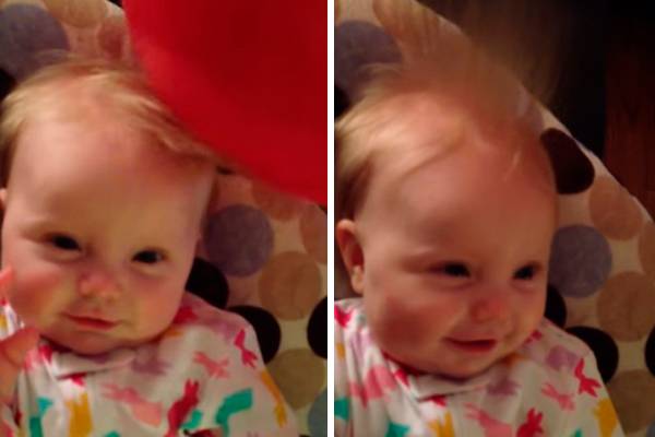 Cabelinho de bebê é vítima da eletricidade estática em vídeo adorável; assista