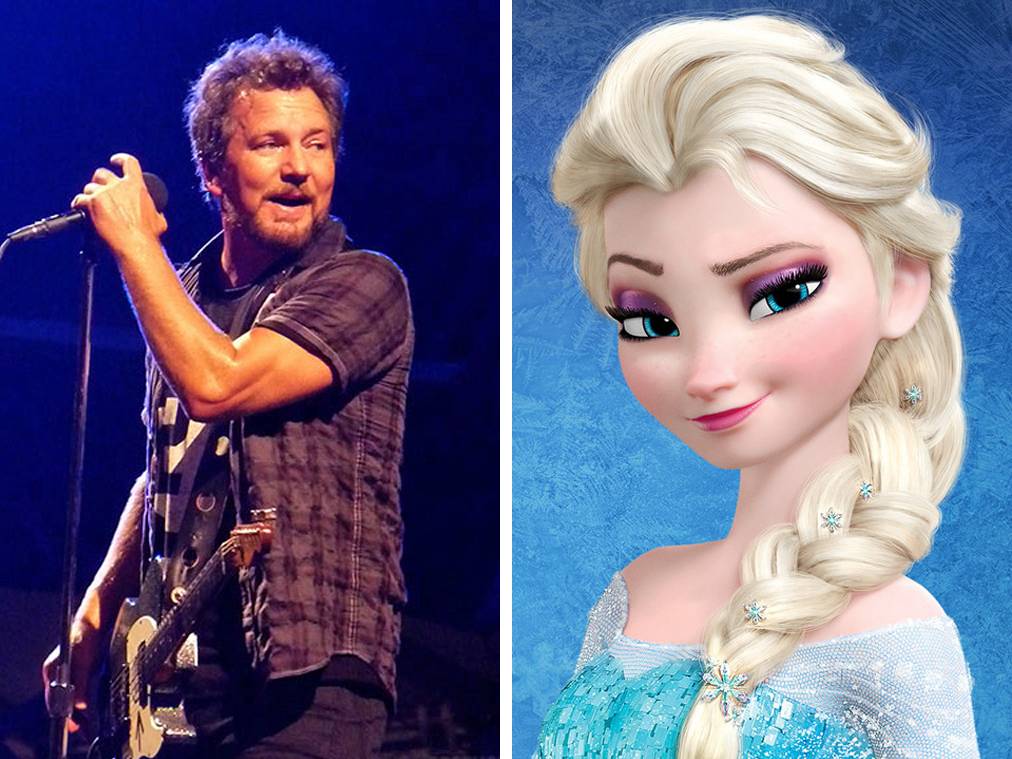 Pearl Jam faz cover de ‘Let it Go’, do desenho ‘Frozen’, em show