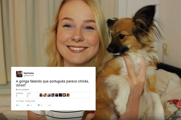 Vídeo de YouTuber holandesa tentando falar português provoca polêmica nas redes sociais