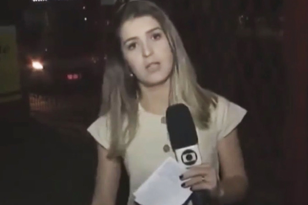 Jornalista da Rede Globo é assaltada enquanto fazia reportagem sobre a falta de segurança