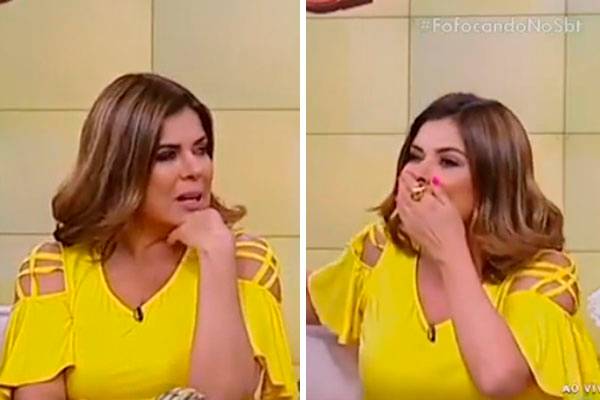 Após polêmica, Mara Maravilha pede desculpas durante o programa “Fofocando” desta segunda (10)