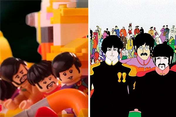Atenção, fãs dos Beatles: LEGO vai lançar brinquedo inspirado no filme “Submarino Amarelo”