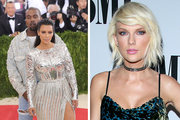 Kanye West e Kim Kardashian “desmascaram” Taylor Swift e cantora responde nas redes sociais