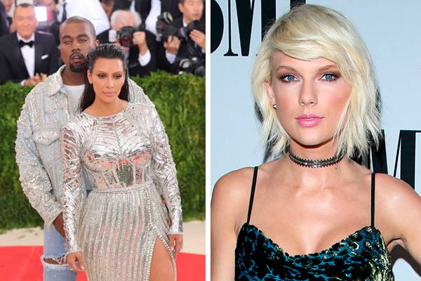 Kanye West e Kim Kardashian “desmascaram” Taylor Swift e cantora responde nas redes sociais