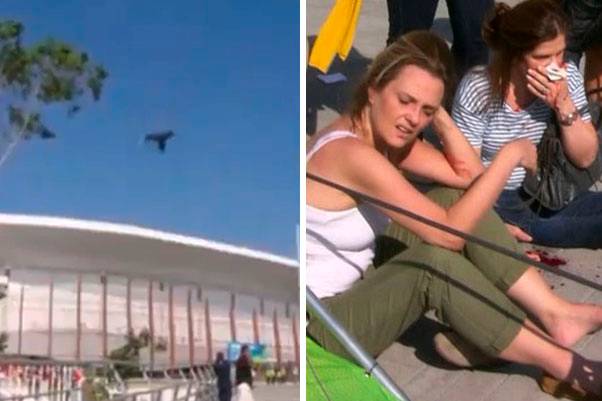 Câmera despenca no Parque Olímpico, deixe feridos e acidente repercute nas redes sociais
