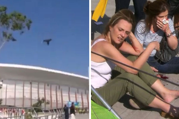 Câmera despenca no Parque Olímpico, deixe feridos e acidente repercute nas redes sociais