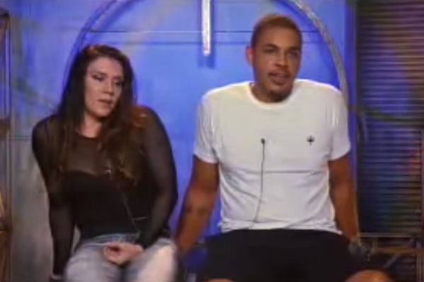 Marido chama Simony de “frígida” em reality show da Record e cantora dá resposta irritada