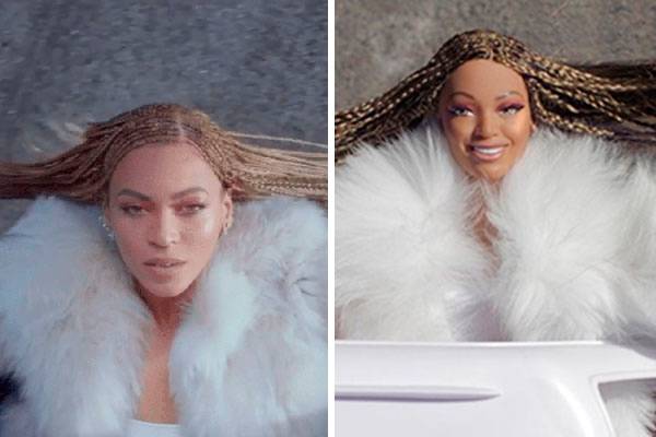 Artista anônimo surpreende ao criar perfil no Instagram com versão Barbie da cantora Beyoncé