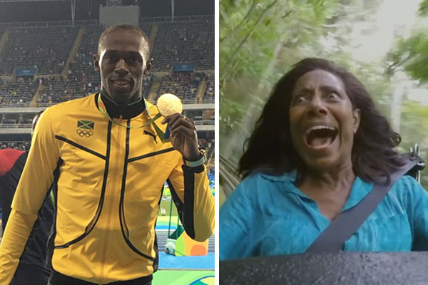 Glória Maria manda recado para o medalhista olímpico Usain Bolt e provoca dúvida na internet