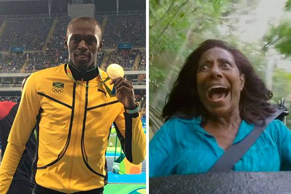 Glória Maria manda recado para o medalhista olímpico Usain Bolt e provoca dúvida na internet