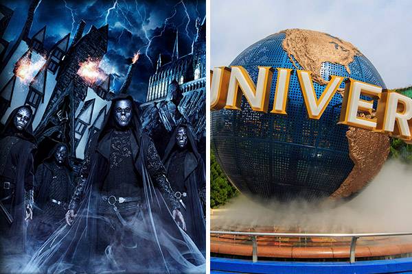 Direto de “Harry Potter”, Comensais da Morte atacam o público no Halloween da Universal Studios