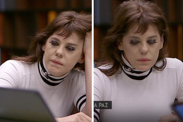 No “Programa com Bial”, Bárbara Paz desabafa sobre a morte do marido, o diretor Hector Babenco