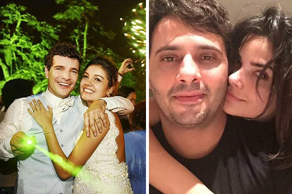 Vanessa Giácomo dá presentão de casamento para o ex-marido, o ator Daniel de Oliveira