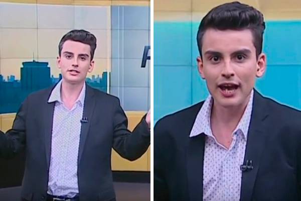 SBT provoca polêmica ao escalar apresentador de apenas 18 anos no jornal “Primeiro Impacto”