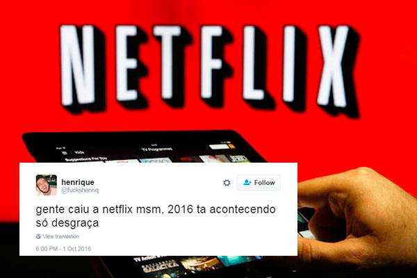 Netflix sai do ar durante o sábado (1º), “destrói” fim de semana dos internautas e vira piada nas redes sociais