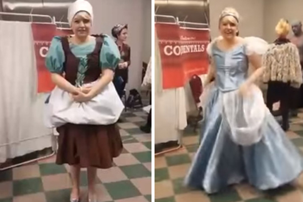 Fã cria fantasia de Cinderela diferente de tudo que você já viu e faz sucesso na internet