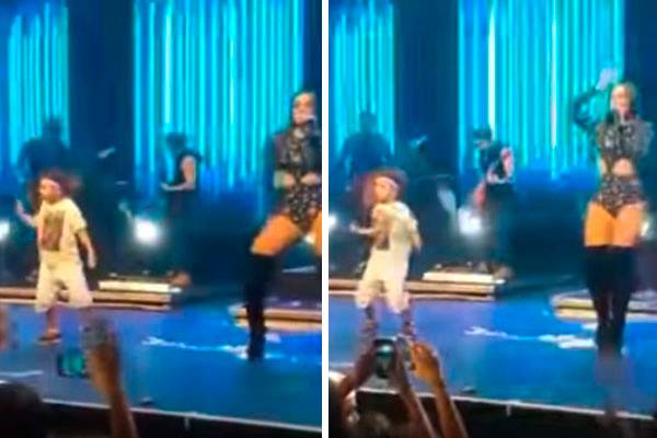 Anitta cumpre promessa, dança com fã mirim de 5 anos de idade e vídeo provoca polêmica na internet