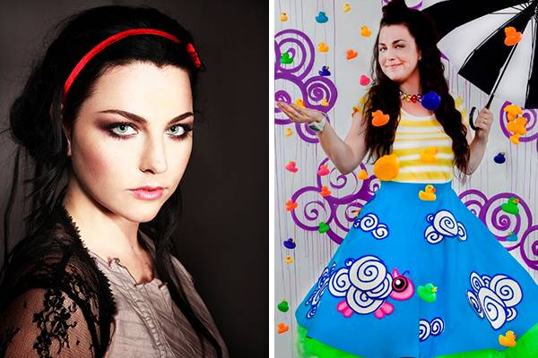 Amy Lee, do Evanescence, abandona o estilo “gótica nada suave” e lança álbum infantil