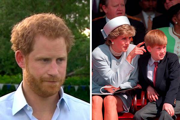 Príncipe Harry diz se arrepender de só ter falado sobre morte da mãe aos 28 anos