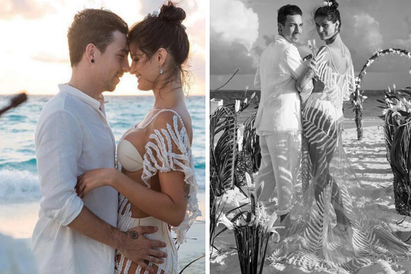 No Instagram, Isabeli Fontana mostra em vídeo detalhes de casamento com Di Ferrero