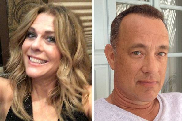 Rita Wilson manda recado para o marido, Tom Hanks, no aniversário de casamento do casal