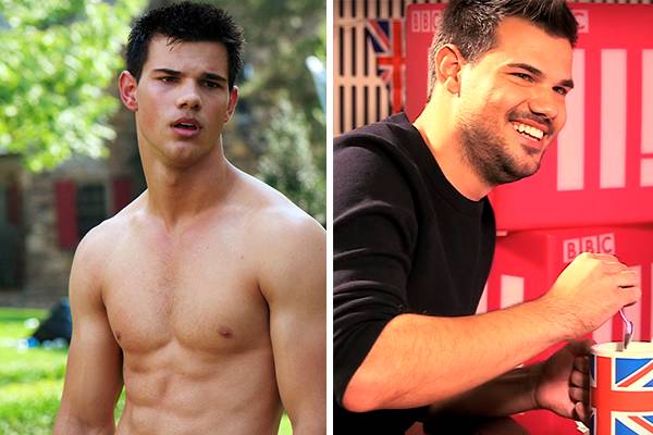 Taylor Lautner aparece irreconhecível em programa de televisão e surpreende internautas