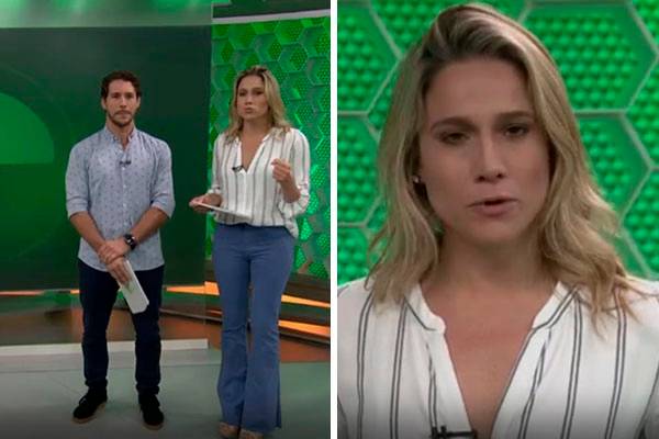 Fernanda Gentil fala sobre novo relacionamento durante o “Esporte Espetacular” deste domingo (2)