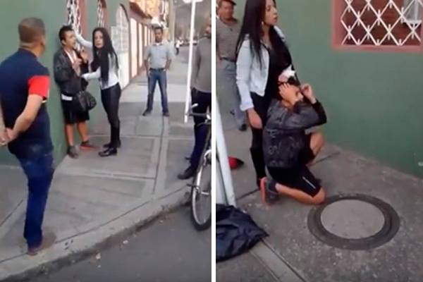 Após assalto, mulher rende ladrão e obriga rapaz a correr pelado nas ruas de Bogotá, na Colômbia