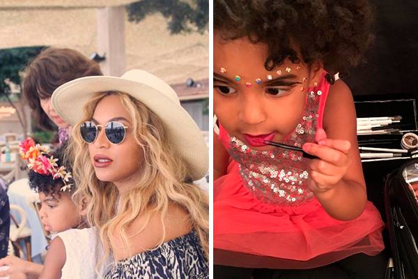 Vestido usado por Blue Ivy, filha da cantora Beyoncé, no MTV VMA custou 36 000 reais