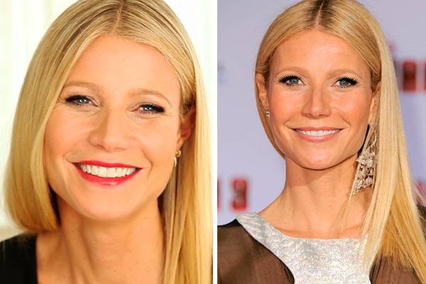 Gwyneth Paltrow publica foto sem maquiagem para celebrar o aniversário de 44 anos de idade